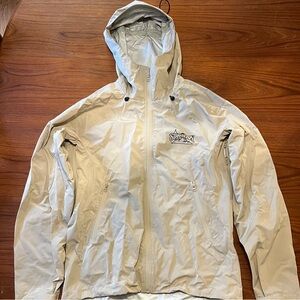 Strawberry Khaki Mountain Rain Jacket